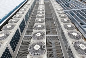 Fresh Air Rows of Condensers